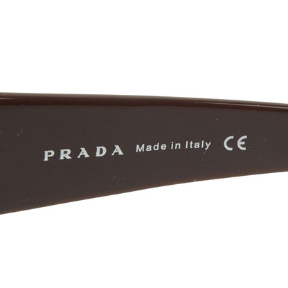 Prada Logo Brown Plastic 1 Eyewear — view 5