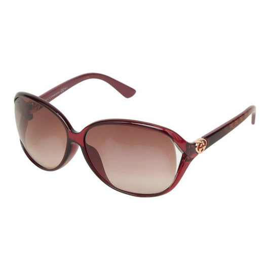 Gucci Interlocking Heart Bordeaux Plastic Eyewear