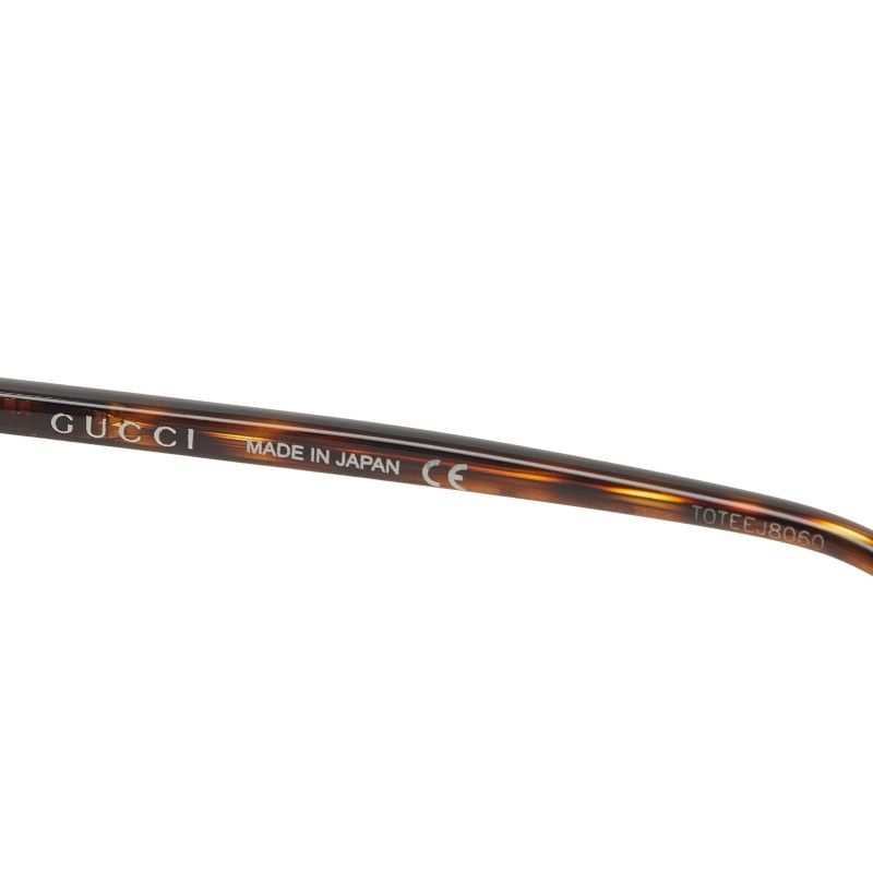 Gucci Brown Plastic tale Eyewear — view 5