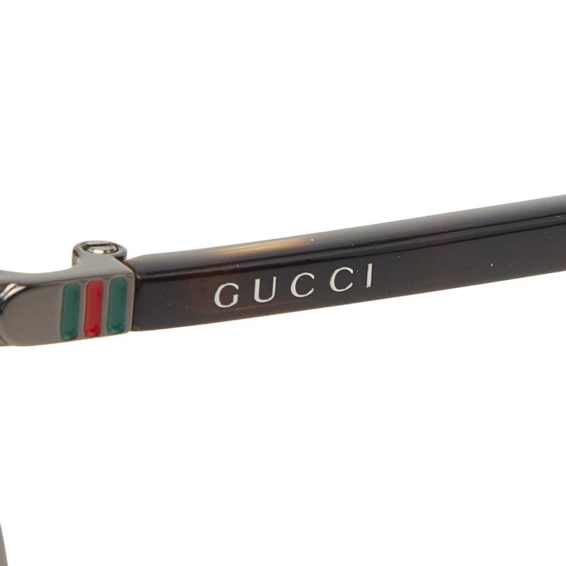 Gucci Brown Plastic tale Eyewear — view 4