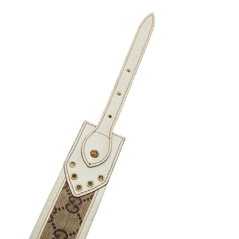 Gucci GG Canvas leto 32 Beige bo Belt — view 5