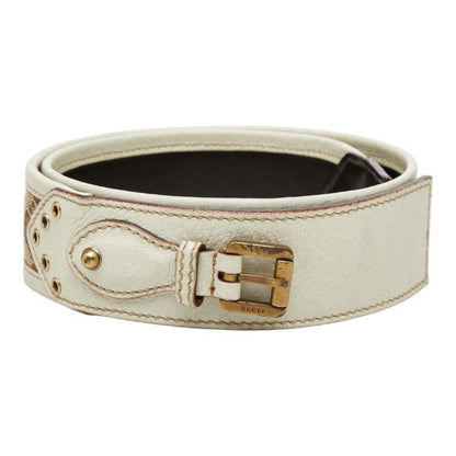 Gucci GG Canvas leto 32 Beige bo Belt