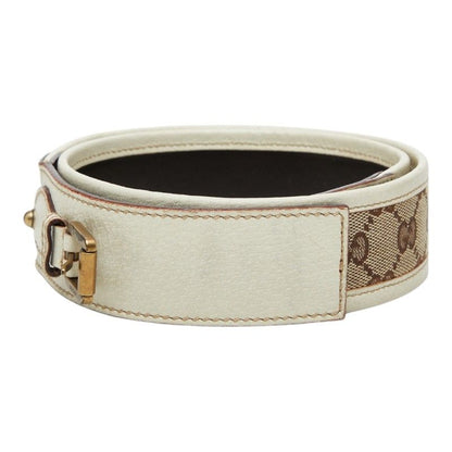 Gucci GG Canvas leto 32 Beige bo Belt — view 2