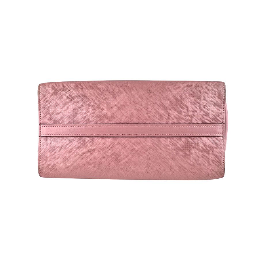 Prada Handbag Saffiano Leather Tote Pink — view 4