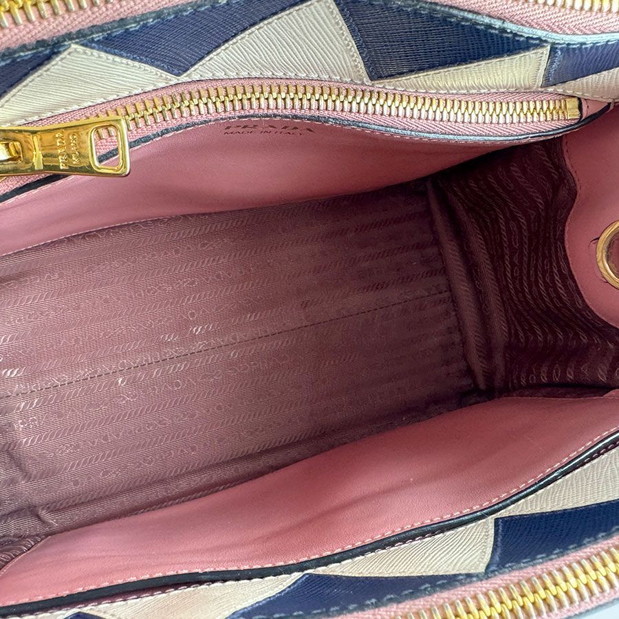 Prada Handbag Saffiano Leather Tote Pink — view 5