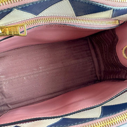 Prada Handbag Saffiano Leather Tote Pink — view 5