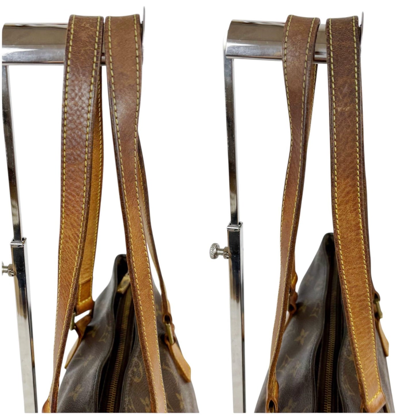 Louis Vuitton Cabas Piano Tote Monogram Lambskin Brown Shoulder — view 7