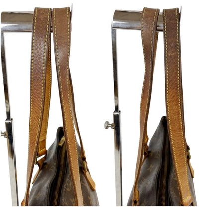 Louis Vuitton Cabas Piano Tote Monogram Lambskin Brown Shoulder — view 7