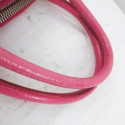 Miu Miu Mala 2-Way ShawleBag Pink Leather Handbag — view 8