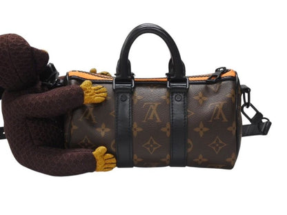 Louis Vuitton Monogram LV Friend Keepall XS Monkey 2-Way Brown — view 3