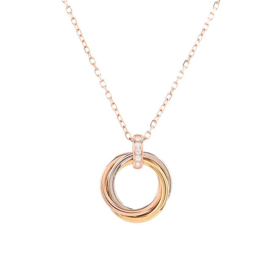 Cartier Necklace Trinity Beige