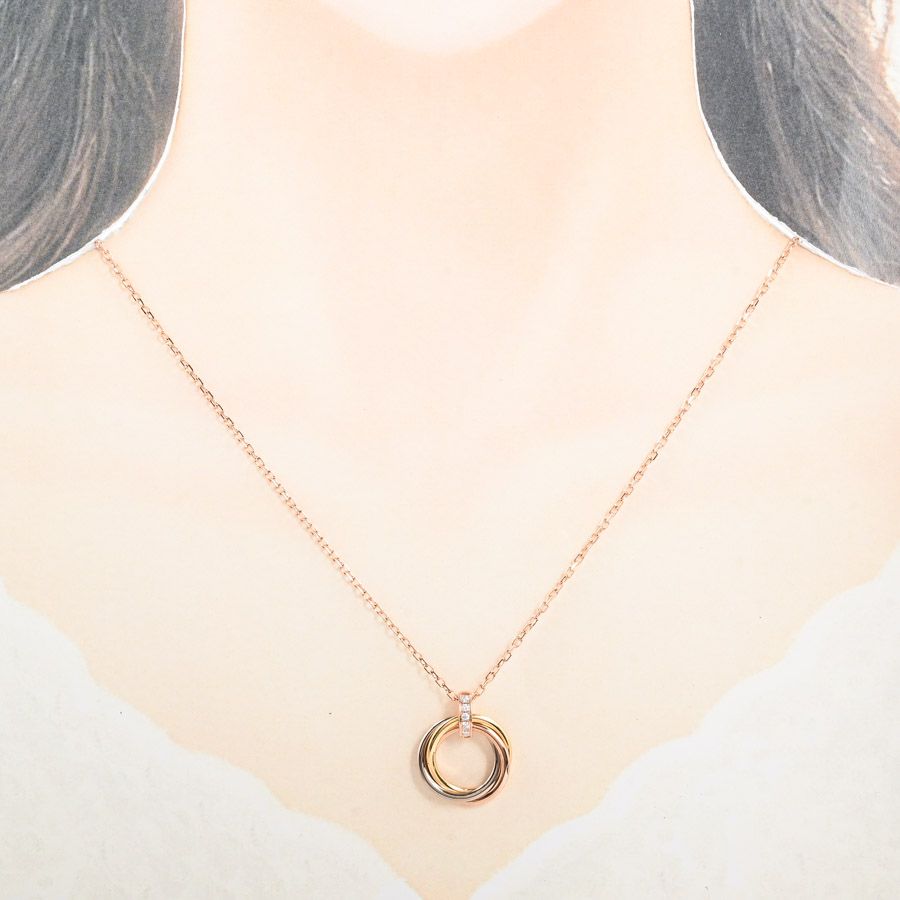 Cartier Necklace Trinity Beige — view 5