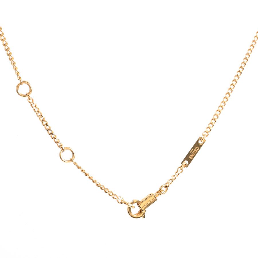 Celine Necklace Triomphe Rhinestone — view 4