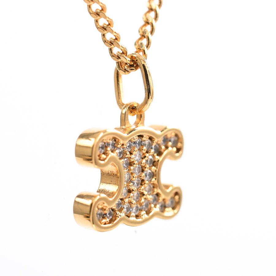 Celine Necklace Triomphe Rhinestone — view 2