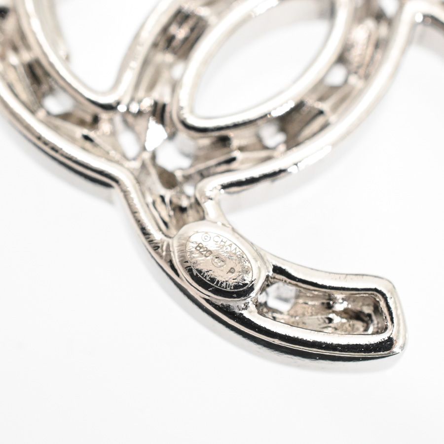 Chanel Earrings Silver — view 4