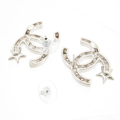 Chanel Earrings Silver — view 3
