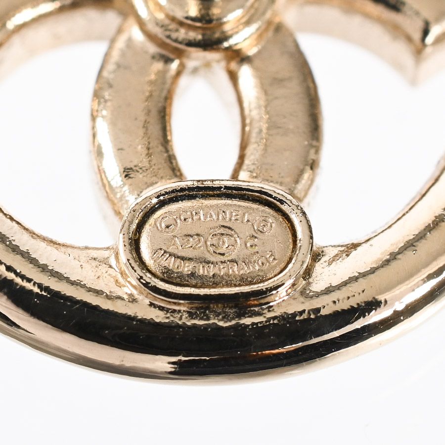 Chanel Earrings Gold — view 4