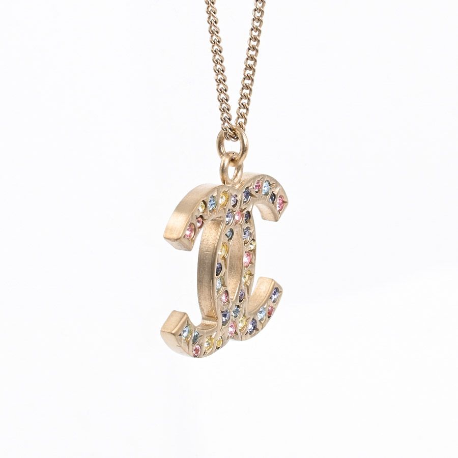 Chanel Necklace Gold — view 2