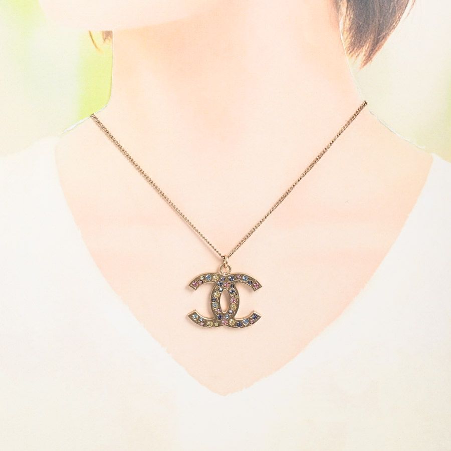 Chanel Necklace Gold — view 6