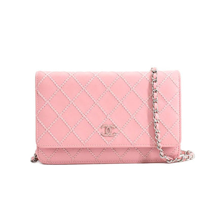 Chanel Chain Wallet Wild Stitch