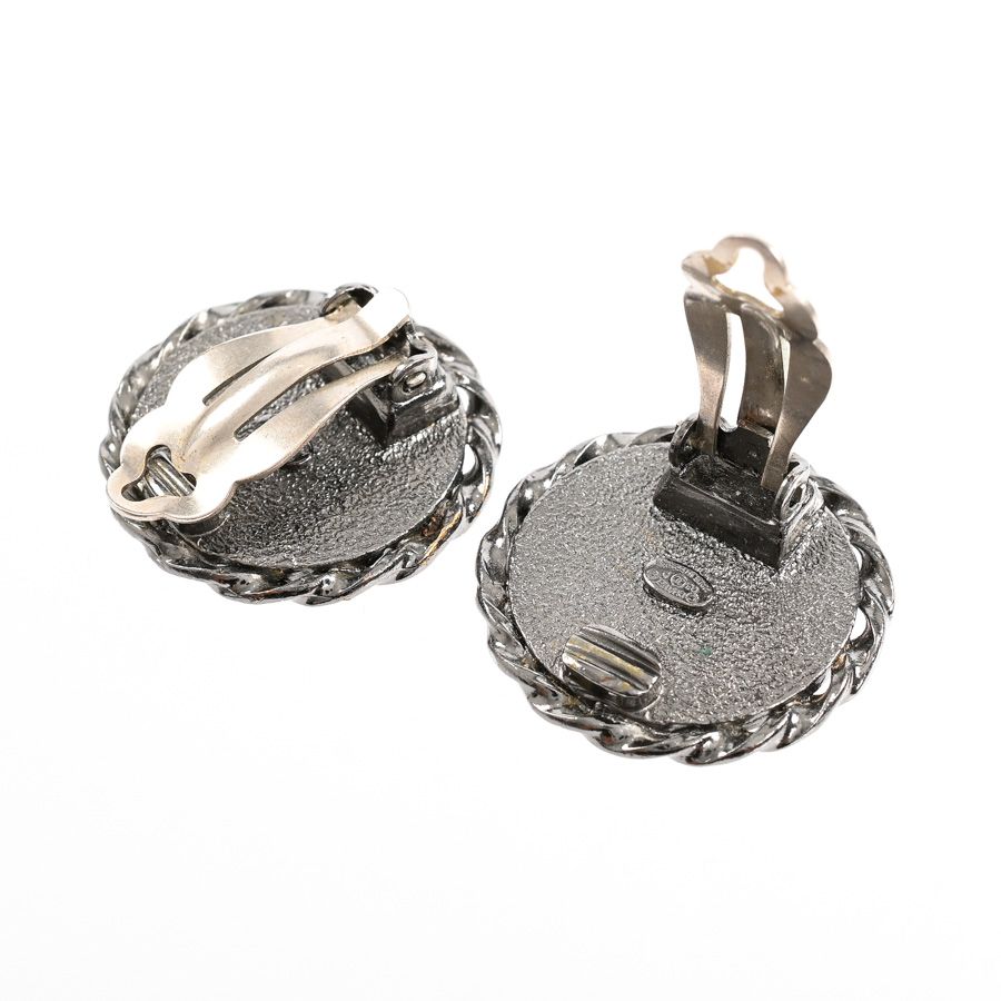 Chanel Earrings Mademoiselle Gray — view 3