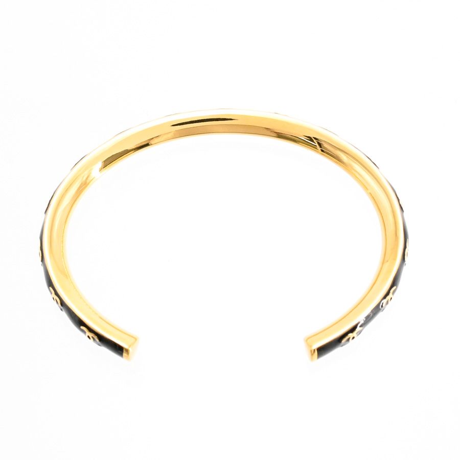 Chanel Bangle Bracelet Gold — view 3