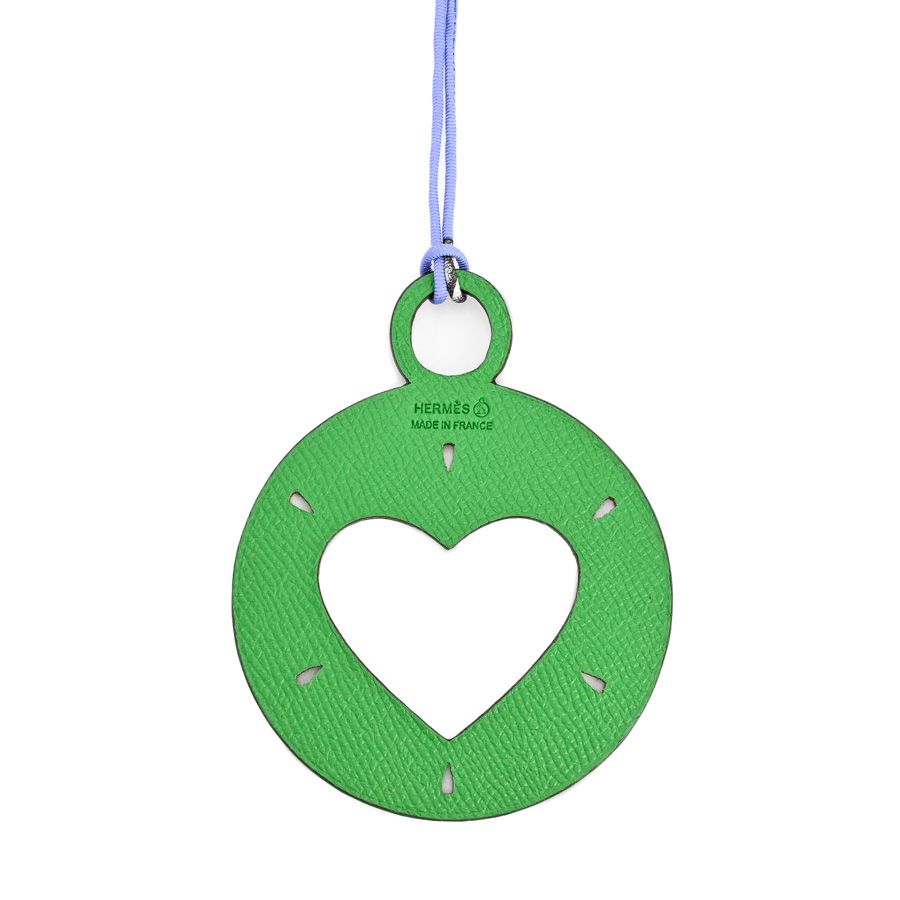 Hermes Charm Petit Ash Keychain