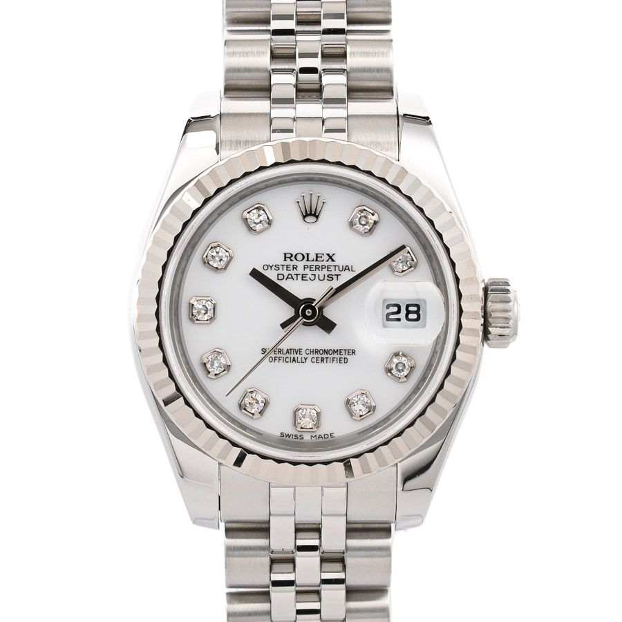 Rolex Watch Datejust White Gold