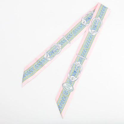 Hermes Scarf Twilly Scarves Pink — view 2