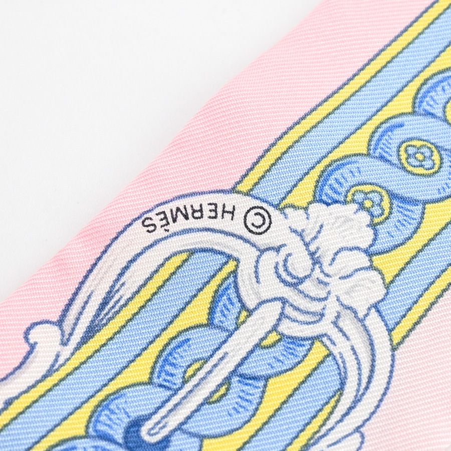 Hermes Scarf Twilly Scarves Pink — view 6