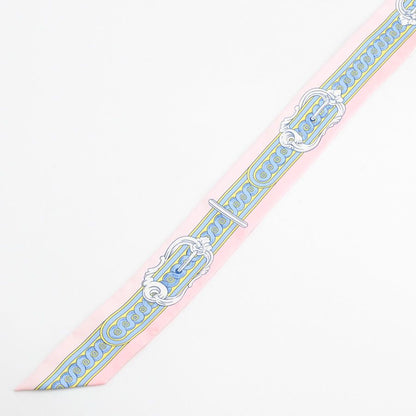 Hermes Scarf Twilly Scarves Pink — view 3