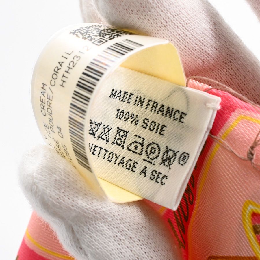 Hermes Scarf Twilly Scarves Pink — view 6