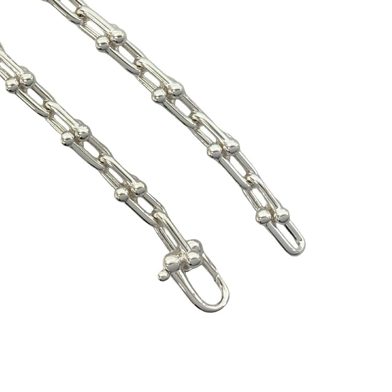 Tiffany & Co Small Roulis Chain 925 Sterling Silver Bracelet — view 4