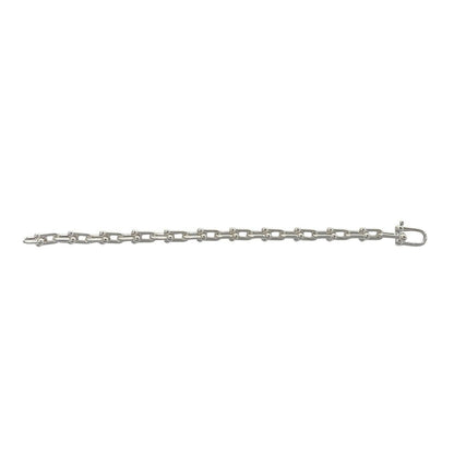 Tiffany & Co Small Roulis Chain 925 Sterling Silver Bracelet — view 6