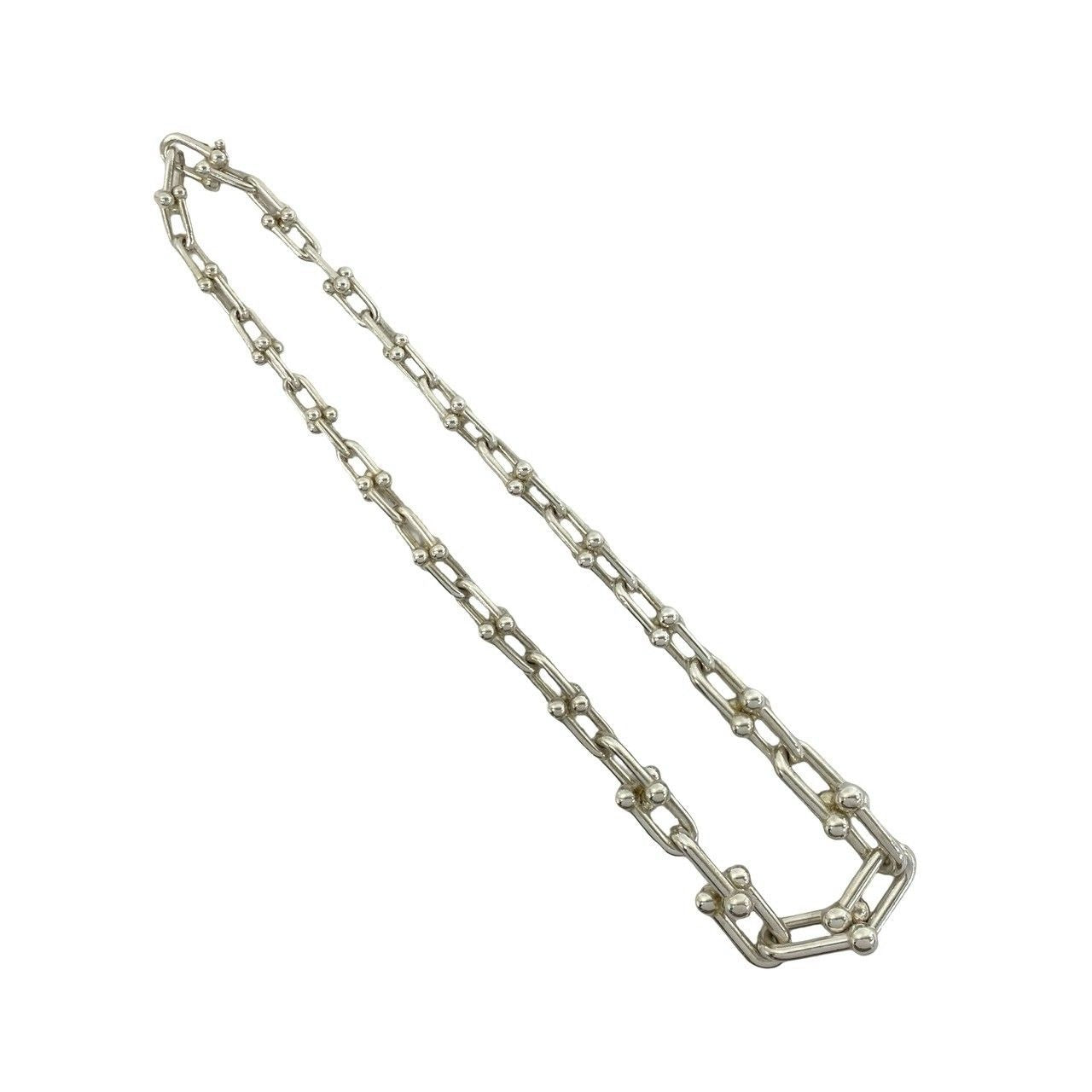 Tiffany & Co Graduated Link 925 Sterling Silver Necklace — view 5