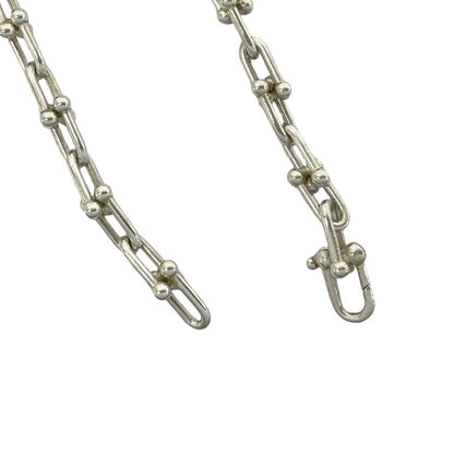 Tiffany & Co Graduated Link 925 Sterling Silver Necklace — view 4