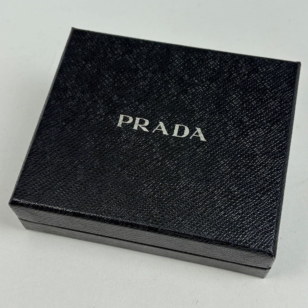 Prada Logo Wallet Coin Purse Leather — view 7