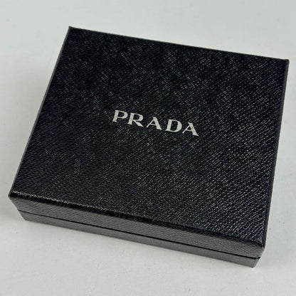 Prada Logo Wallet Coin Purse Leather — view 7