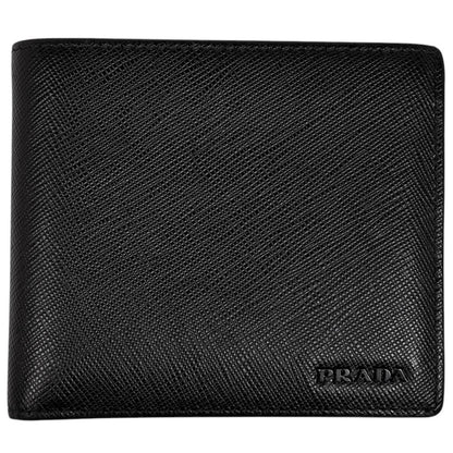 Prada Logo Wallet Coin Purse Leather