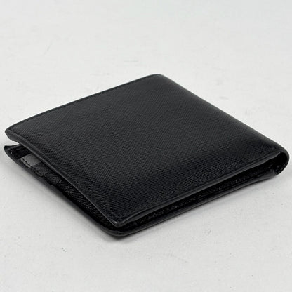 Prada Logo Wallet Coin Purse Leather — view 2