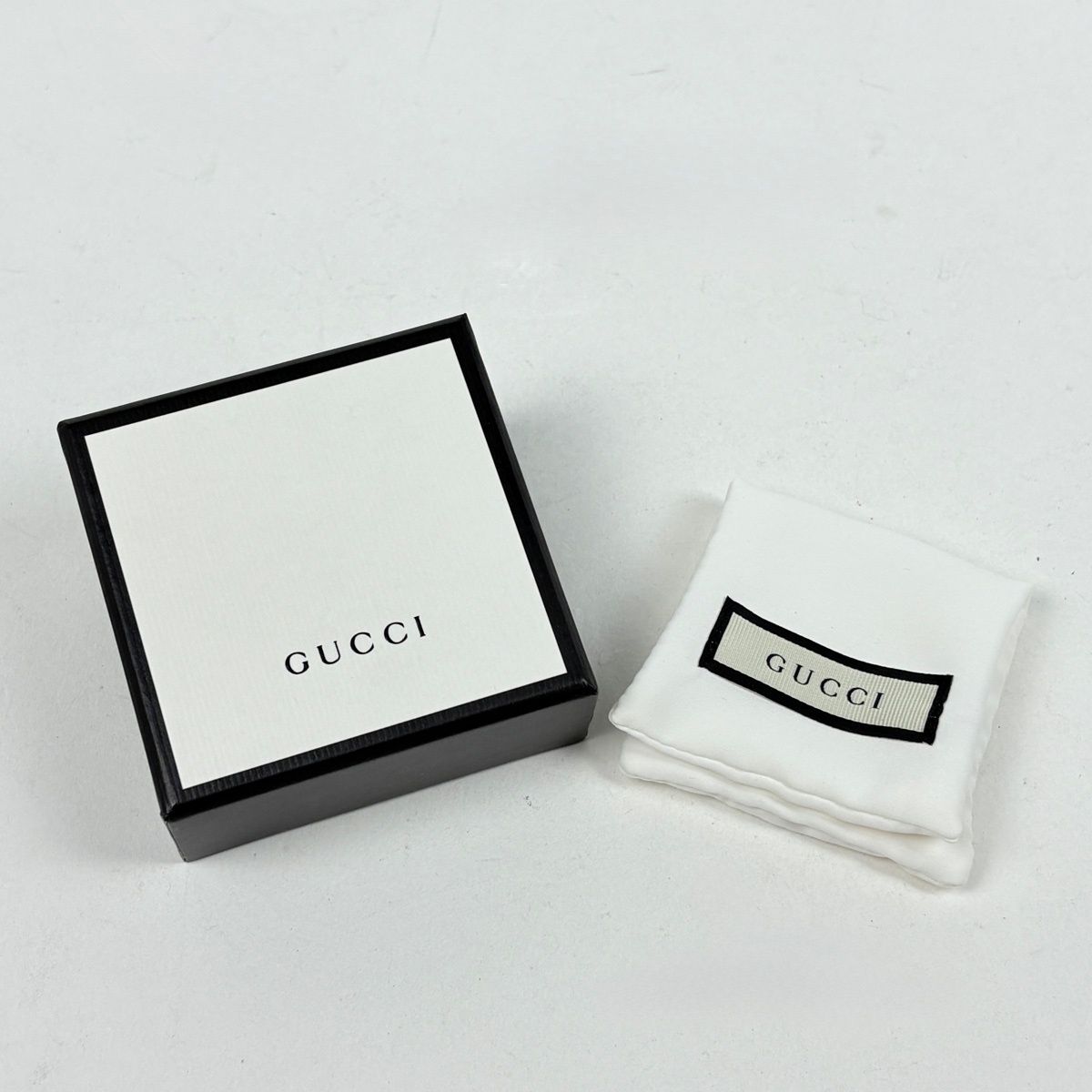 Gucci GG Logo Che Necklace Interlocking 925 Sterling Silver — view 6