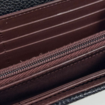 Chanel CC Logo Wallet Quilted Black — view 4