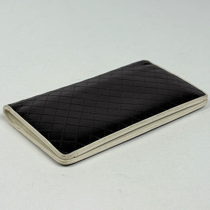 Chanel Kob Wallet CC Logo Leather Black — view 2