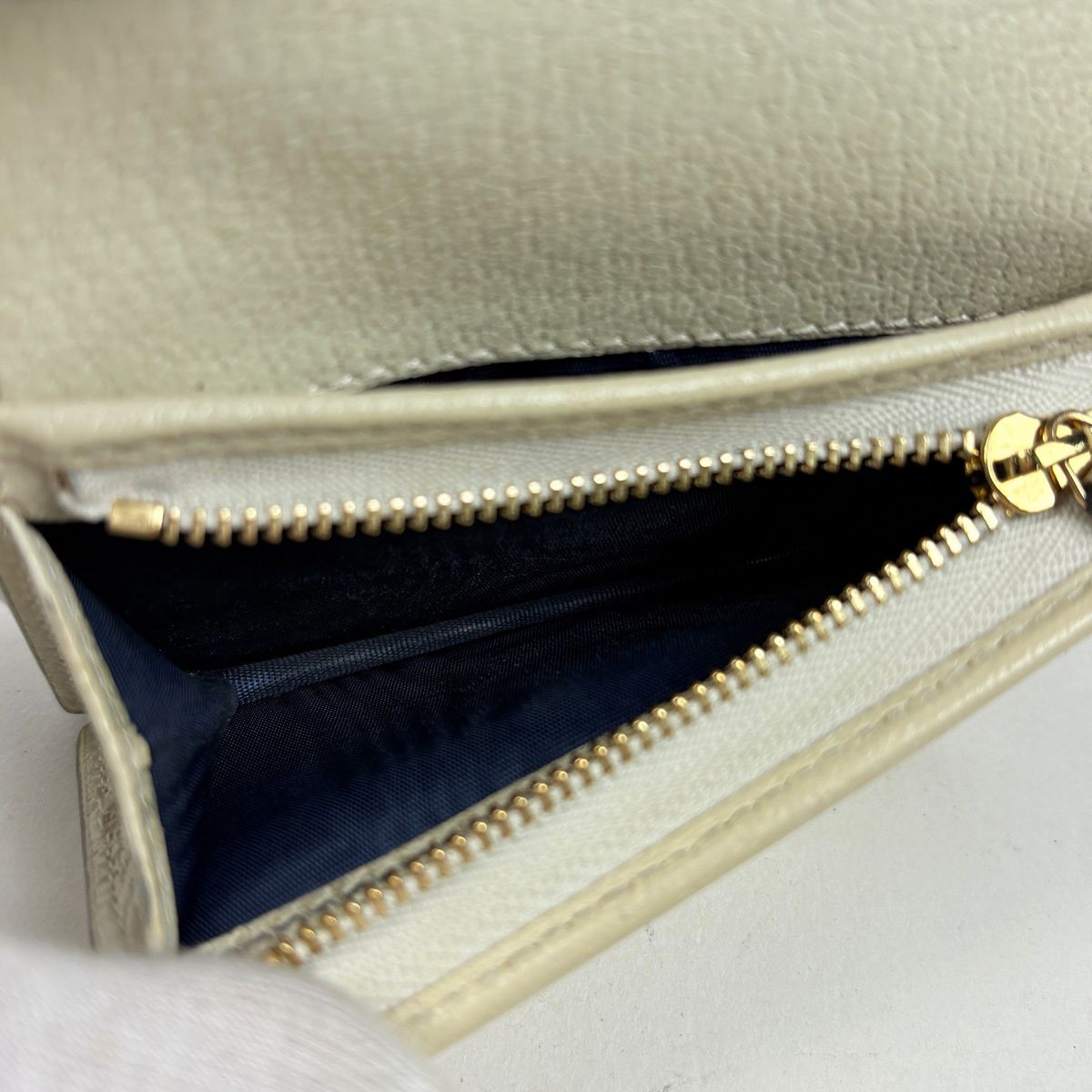 Gucci GG Wallet Sherry Line Beige — view 6