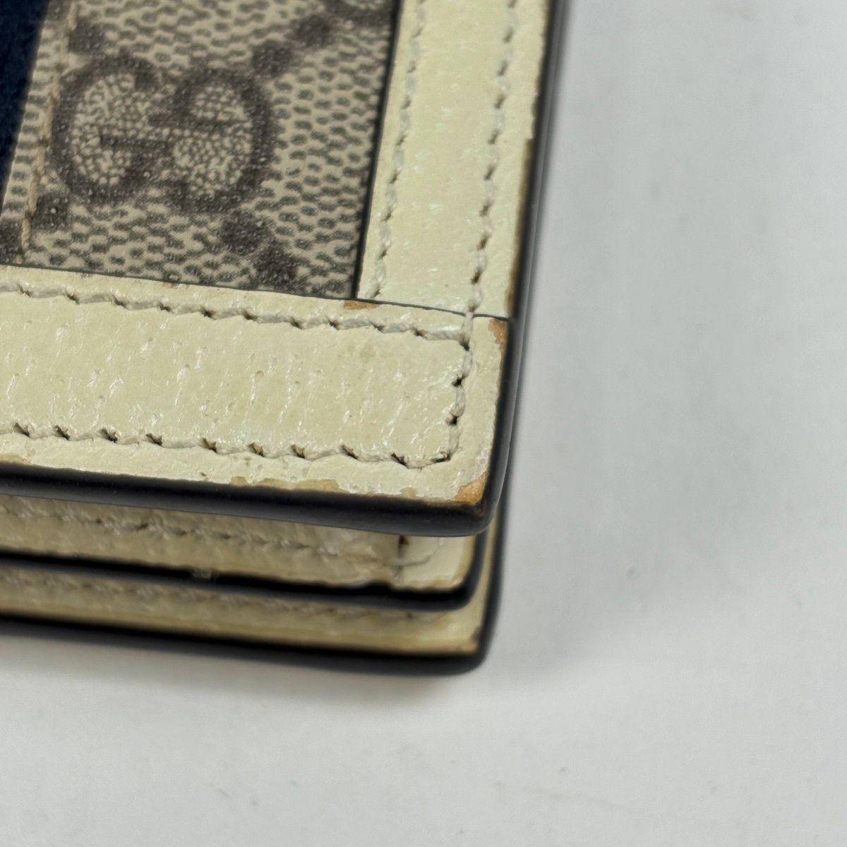 Gucci GG Wallet Sherry Line Beige — view 3