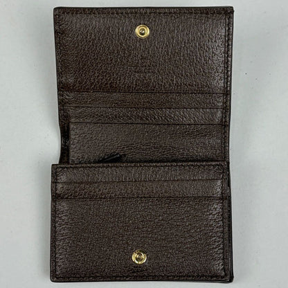 Gucci GG reto Double Sherry Line Wallet Brown — view 6