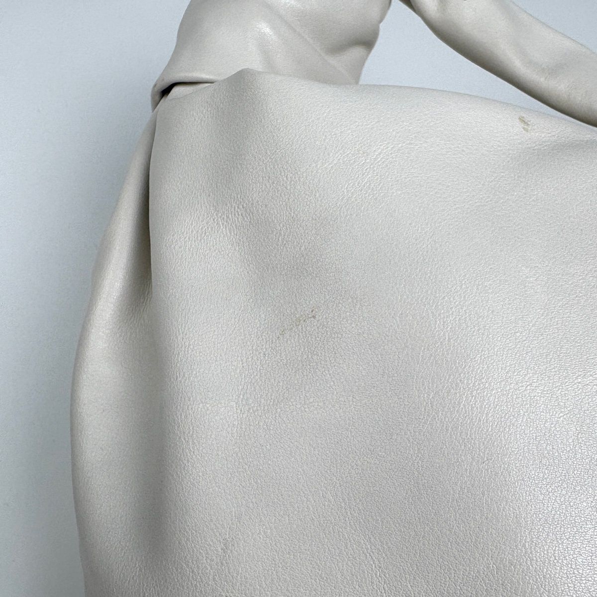 Bottega Veneta Double Ofto Shoulder Bag Leather White — view 6