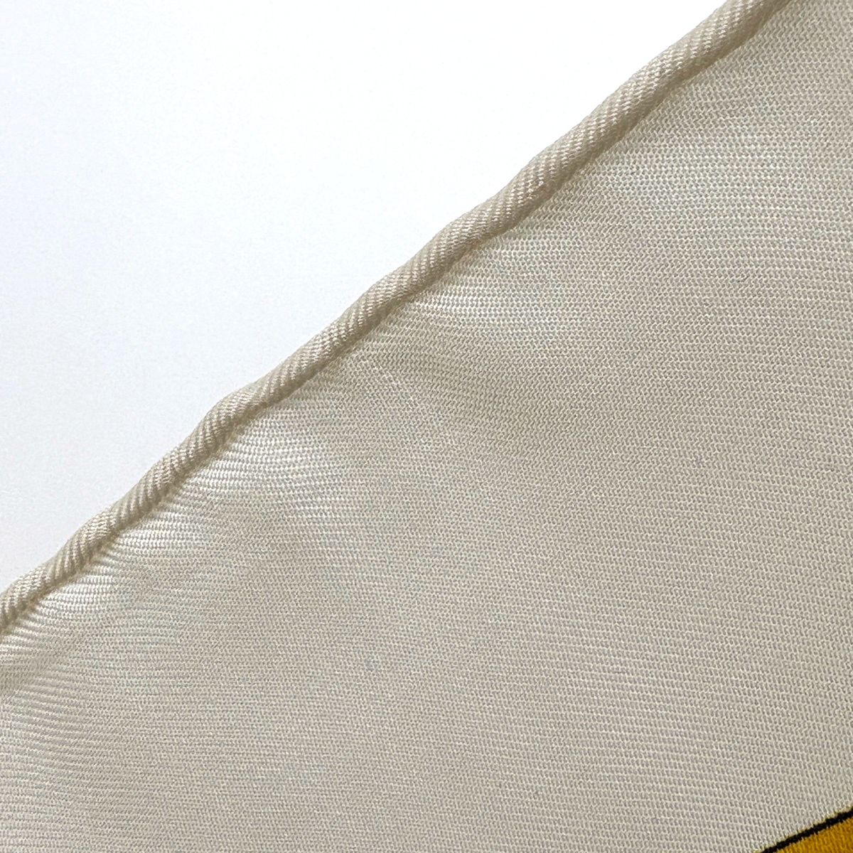 Hermes Carre 90 Voiles Lumiere Scarf Silk White Multicolor — view 3