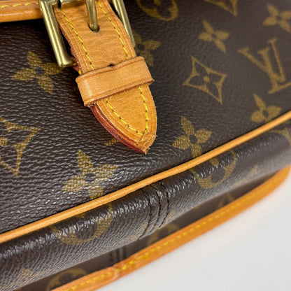 Louis Vuitton Sologne Crossbody Shoulder Bag Monogram Brown — view 5