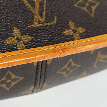 Louis Vuitton Sologne Crossbody Shoulder Bag Monogram Brown — view 4